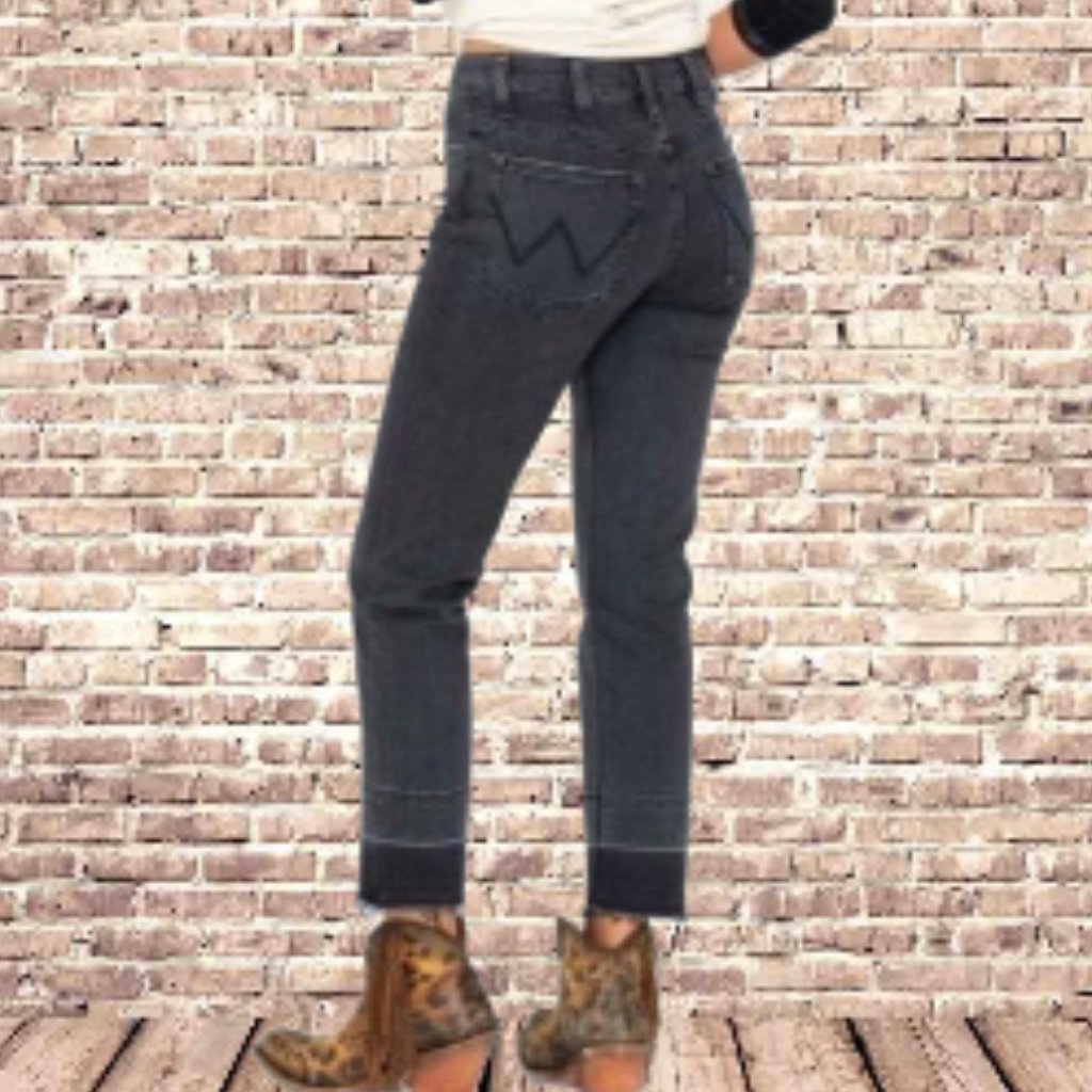 Wrangler 30 Heritage Crop Phoenix High Rise Jeans